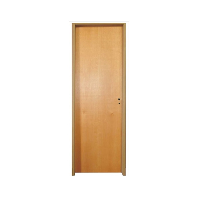 Puerta Placa Cedro - Marco Chapa 18 - Tabique de yeso 80x10 - Piamel (Izquierda)
