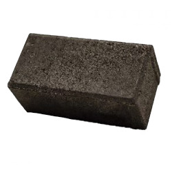 Adoquin Holanda Negro 20x10x6 x Unidad - Ader