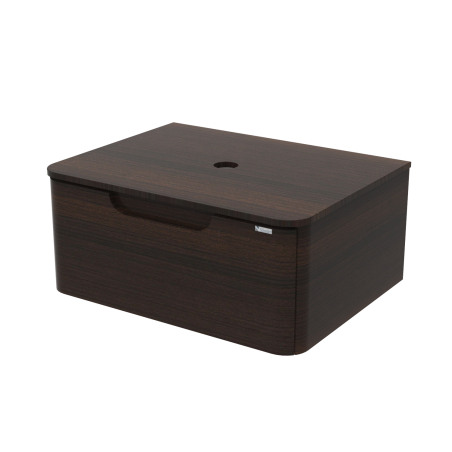 Vanitory de colgar Unique Schneider - 1 Cajón Oliva 60cm - Sin tapa
