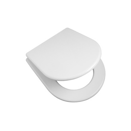 Asiento Inodoro Murano blanco Herraje metálico Ferrum TUXC