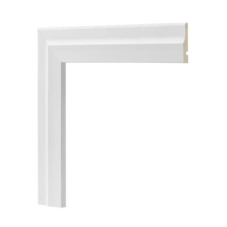Zócalo Epsilon contramarco blanco 70x15mm 2.50m - 3005E