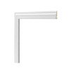 Zócalo Epsilon contramarco blanco 45x15mm 2.44m - 3001E