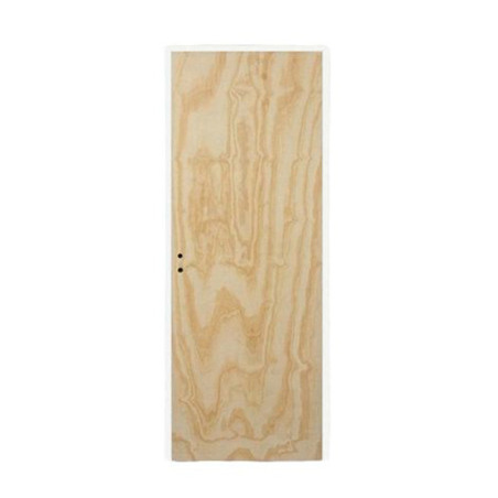 Puerta placa Marco aluminio blanco (Derecha) 60x07 Pino - Piamel