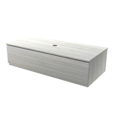 Vanitory Zetta Schneider 60cm - Colgar - 1 cajón - Ártico - Sin tapa - Sin bacha