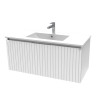 Vanitory Glam Schneider 80cm - Colgar - Glaciar - Sin mesada