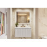 Vanitory Glam Schneider 80cm - Colgar - Glaciar - Sin mesada
