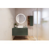 Vanitory Glam Schneider 80cm - Colgar - Salvia - Sin mesada