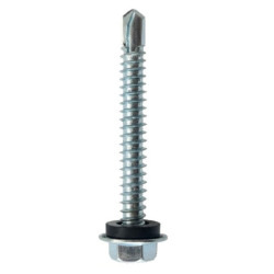 Tornillo autoperforante 14 x 2 ½\'\' con arandela marca fischer
