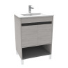 Vanitory Nivor Schneider 60cm - Pietra - Sin mesada