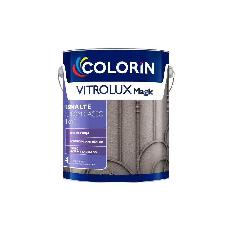 Colorin - Esmalte Ferromicáceo Base 2 en 1 x 4 Litro