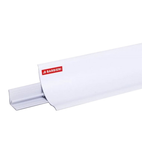 Zocalo PVC Sanitario Flex blanco (3T+3T) x 3m