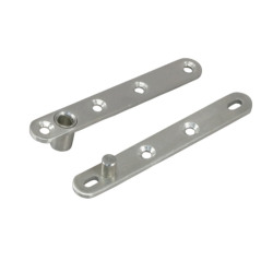 Pivote Inferior Regulable Mini 15x107 mm - Acero Inox