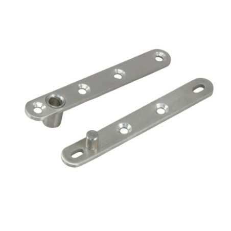 Pivote Inferior Regulable Mini 15x107 mm - Acero Inox