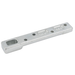 Base Inferior para Puerta Pivote 25x170 mm - Hierro