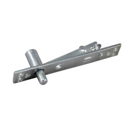 Pivote Superior Regulable 25x170 mm - Hierro con Embellecedor Inox