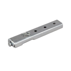 Pivote Superior Regulable 25x170 mm - Hierro con Embellecedor Inox