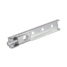 Pivote Superior Regulable 25x170 mm - Hierro con Embellecedor Inox
