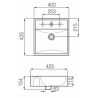 FERRUM TORI BACHA CUADRA GR 40X42,5 3A L324K