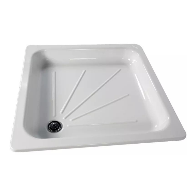 Inter receptáculo embutido ducha acrílico 70 x 70 x 9cm