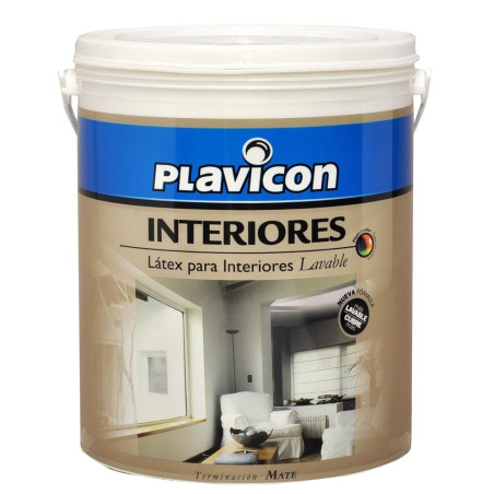PLAVICON-LATEX INTERIOR BLANCO X 10 LT
