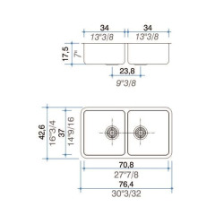 JOHNSON PILETA DOBLE QUADRA Q76