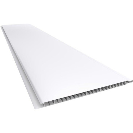 CIELORRASO PVC BLANCO 200MMX13MM X 5.00M