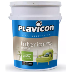 PLAVICON LATEX INTERIOR BLANCO X 4 LT