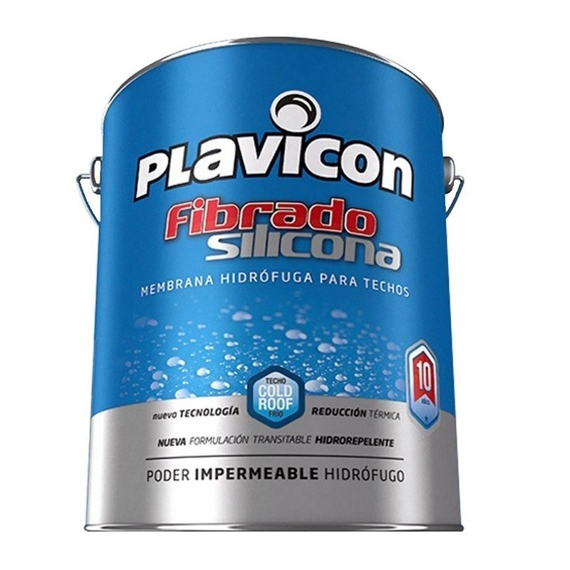 PLAVICON FIBRADO SILICONA BLANCO X 4 KG