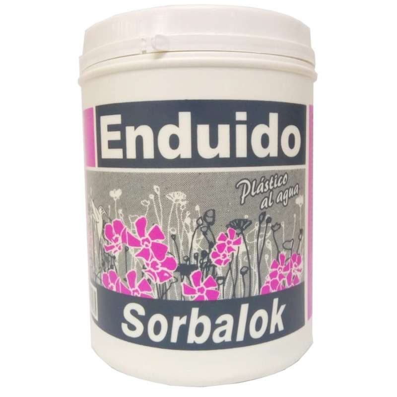 SORBALOK-ENDUIDO PLASTICO AL AGUA INTERIOR/EXTERIOR X 1,2 KG