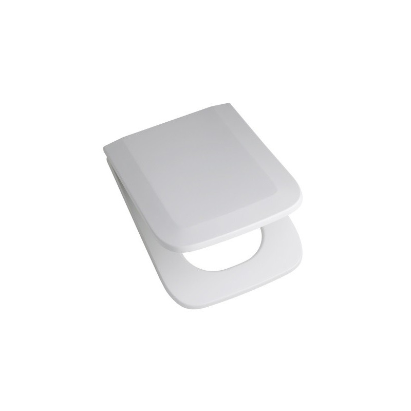 ASIENTO INODORO TRENTO BLANCO HERRAJE PLASTICO FERRUM