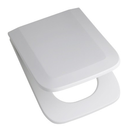 ASIENTO INODORO TRENTO BLANCO HERRAJE PLASTICO FERRUM