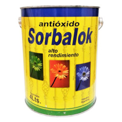 SORBALOK-FONDO ANTIOXIDO GRIS X 4 LITROS