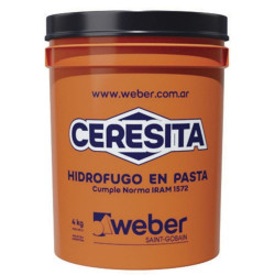 WEBER HIDROFUGO CERESITA X  4 KG