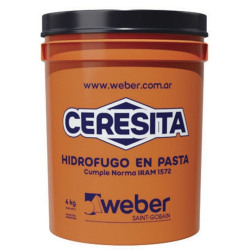 WEBER HIDROFUGO CERESITA X  4 KG