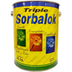 SORBALOK-TRIPLE VERDE X 4 LITROS