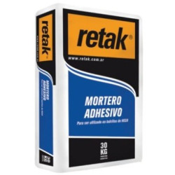 RETAK-MORTERO ADHESIVO X 30 KG