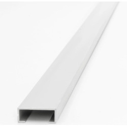 GUARDACANTO ALUMINIO LISTELLO MATE 20MM X 10MM X 2,45M