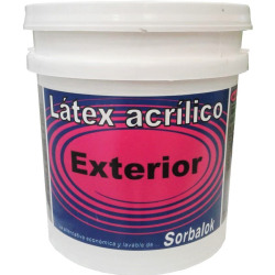 SORBALOK-LATEX EXTERIOR BLANCO X 10 LITROS