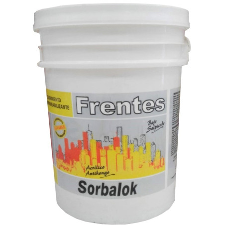 SORBALOK-LATEX FRENTE BLANCO X 10 LITROS