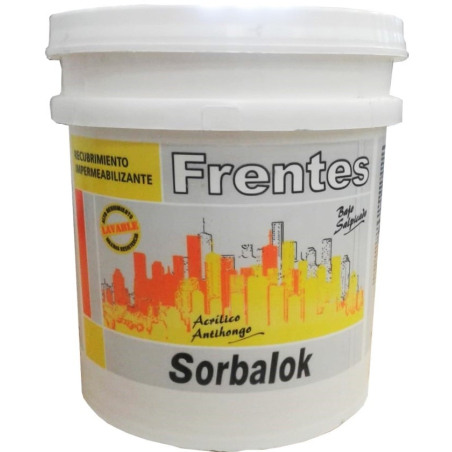 SORBALOK-LATEX FRENTE BLANCO X  4 LITROS