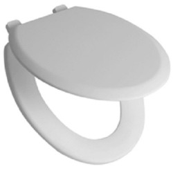 ASIENTO INODORO STANDARD BLANCO HERRAJE PVC HDF FERRUM TFX