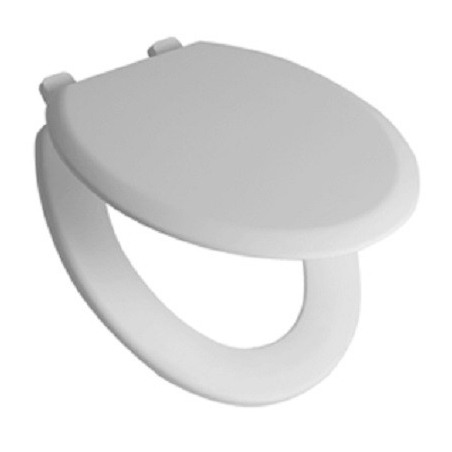 ASIENTO INODORO STANDARD BLANCO HERRAJE PVC HDF FERRUM TFX