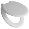 ASIENTO INODORO STANDARD BLANCO HERRAJE PVC HDF FERRUM TFX