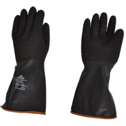 GUANTES PESADOS CORRUGADOS 35 CM LEMBU -PAR-