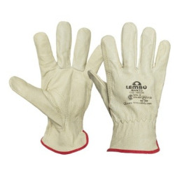 GUANTES VAQUETA AMARILLO LEMBU (CERTIFICADO)-PAR-