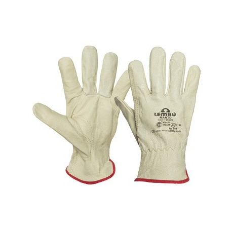 GUANTES VAQUETA AMARILLO LEMBU (CERTIFICADO)-PAR-