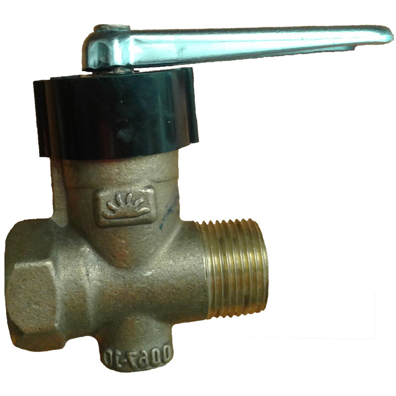 LLAVE GAS FV-MH APROB. 19MM BRONCE 810.01