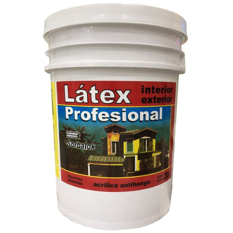 SORBALOK LATEX PROFESIONAL  INTERIOR / EXTERIOR X 20 LITROS