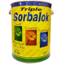 SORBALOK-TRIPLE NEGRO X 4 LlTROS
