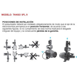 ELEC-BOMBA PRESURIZADOR ROWA TANGO SFL  9